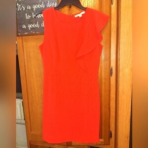 A Sweet Rain Elegant Red Sleeveless Dress In A Size Large. EUC. Feminine